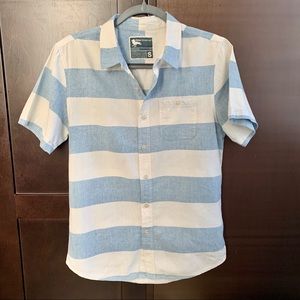 Stripped Short Sleeve Shirt